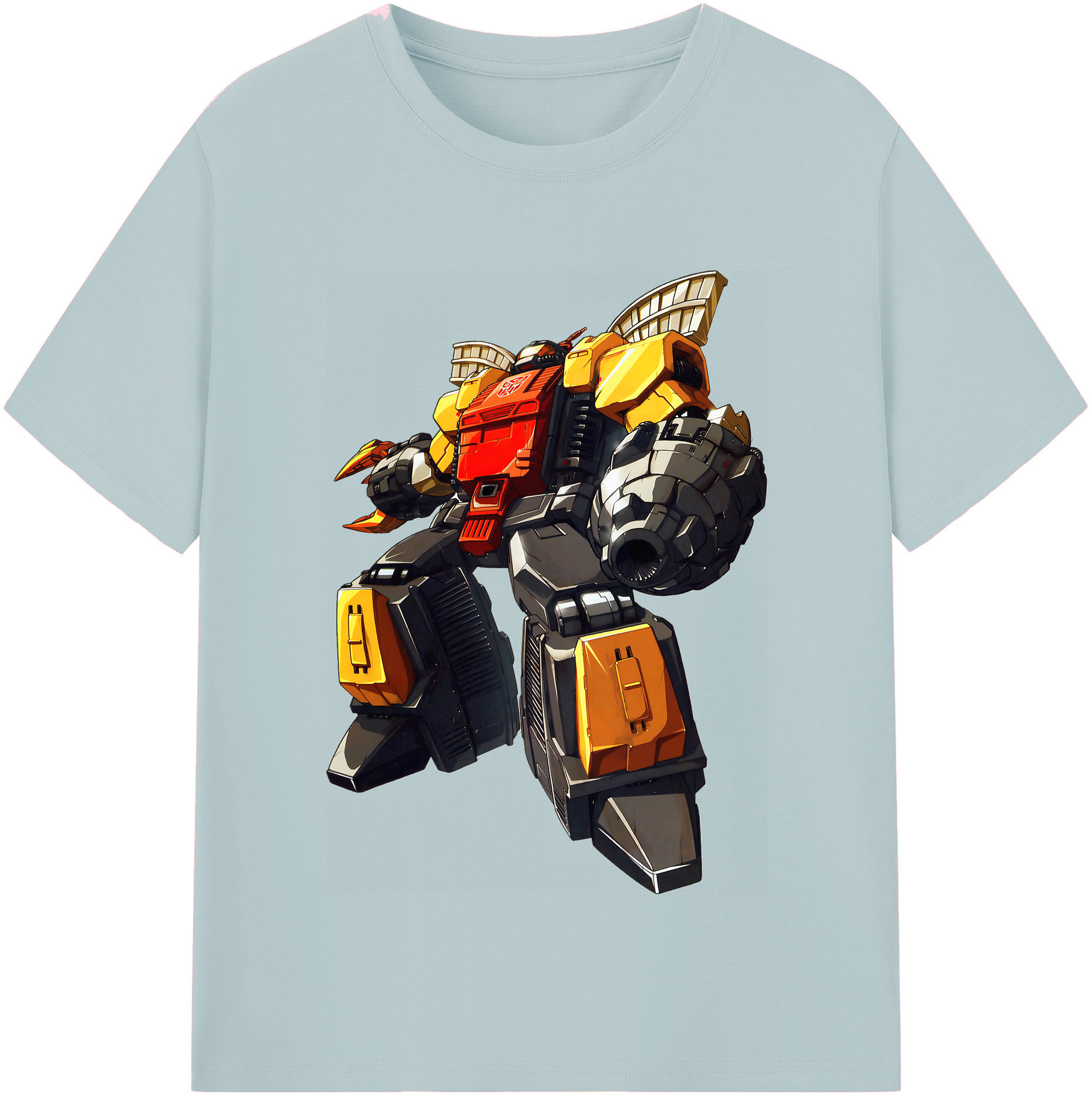 （画像用） Transformers トランスフォーマー 綿100％半袖Tシャツ（フロントプリント）